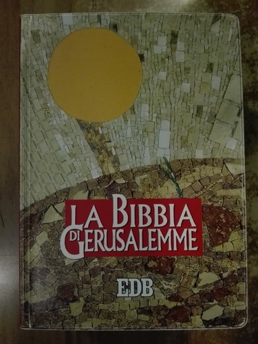 Sacra bibbia gerusalemme - bibbia, di