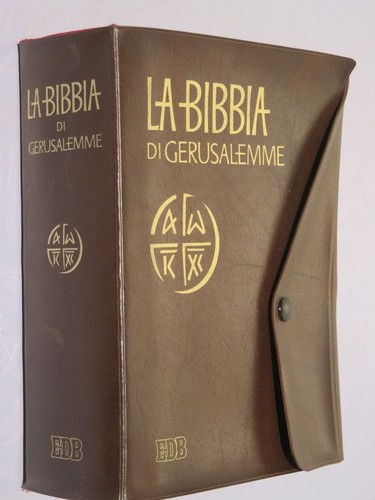 Bibbia gerusalemme f - gerusalemme,