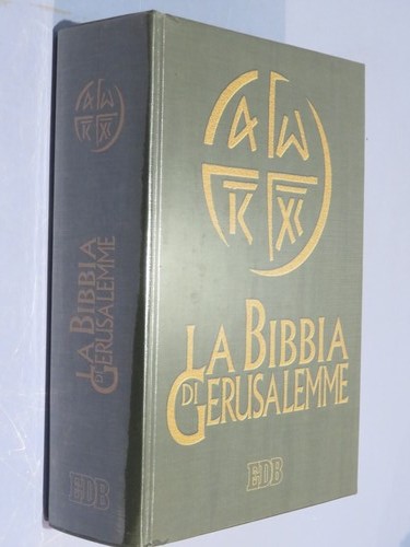 Bibbia gerusalemme cei f - bibbia, di