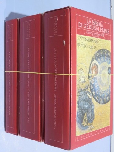 Bibbia gerusalemme tre - la,