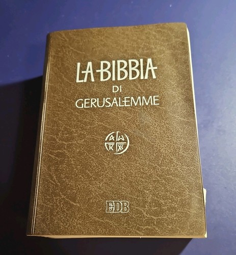 Bibbia gerusalemme edb - bibbia,